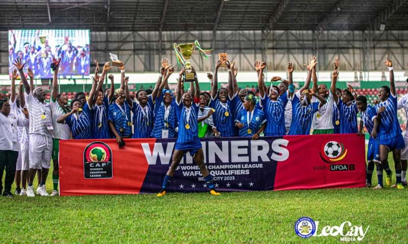 Ampem Darkoa Pip Delta Queens, Qualify For 2023 Caf Women's Champions ...